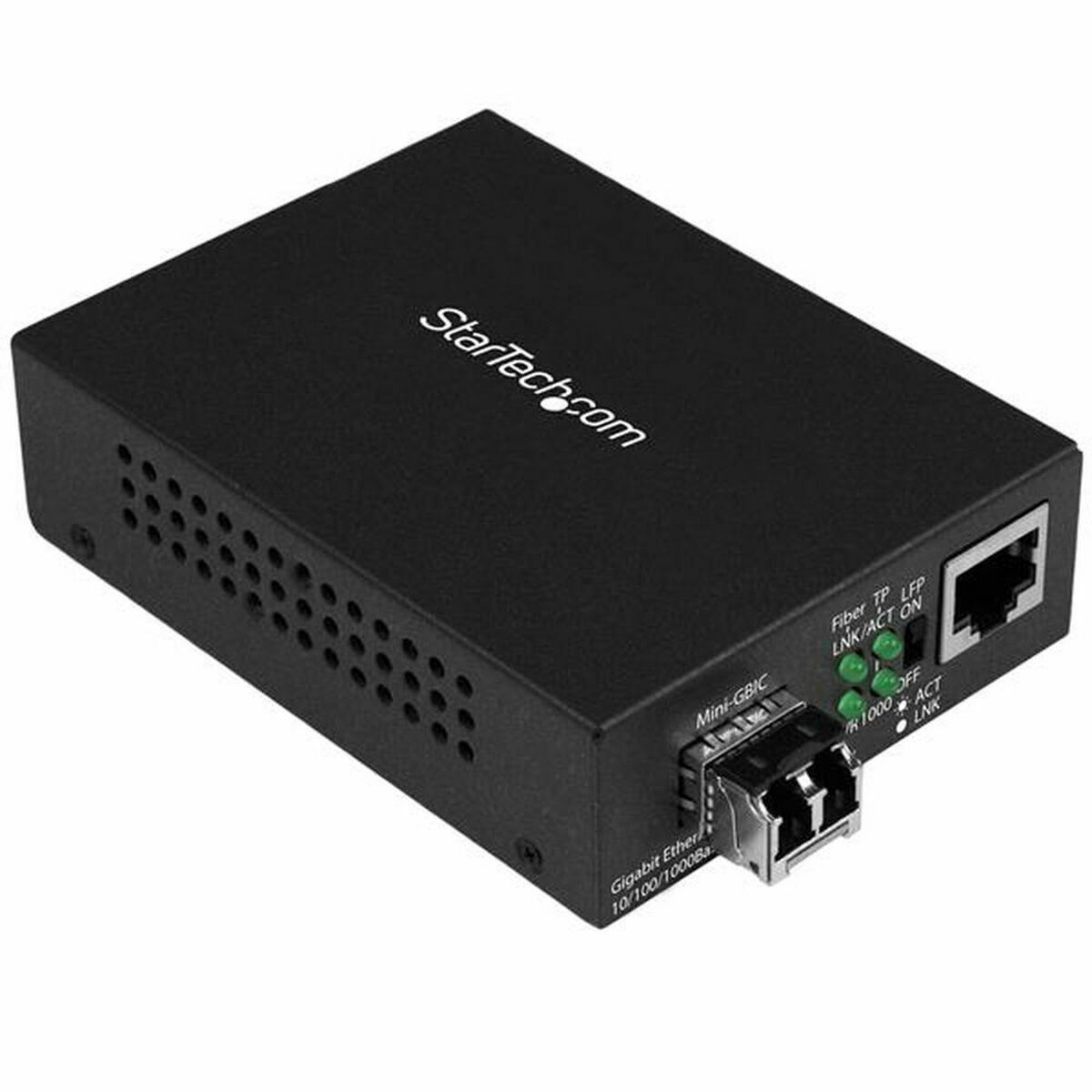 Audio Uztvērējs-Raidītājs Startech MCM1110MMLC 1 Gbit/s Melns